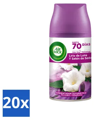 Produktbild von 20 x Air Wick Freshmatic Nachfüller - Mondlilie - 250 ml - Vorteilspackung - 20 Stücke