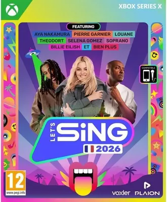 Produktbild von PLAION Let's Sing 2026, Xbox Series X, Multiplayer-Modus, RP (Rating Pending)