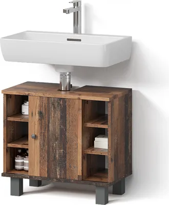 Produktbild von Waschbeckenunterschrank Livinity Fucino Antikholz 60 x 54 cm, Model 52629
