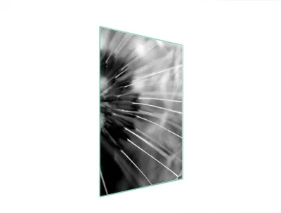 Produktbild von Glasschneidebrett 35x52 Blume
