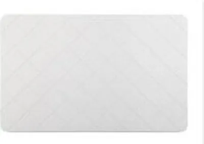 Produktbild von Diatomit Badematte weiß 60x39x0,9 cm, schnelltrocknend und rutschfest