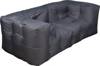 Image de Canapé modulable extérieur imperméable BANANAIR 90 x 180 cm gris foncé