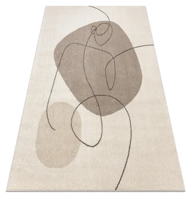Image de Tapis FUSION 8299 crème / beige - Géométrique, moderne, abstrait beige 240x330 cm