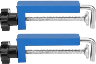 Obrázek produktu pro 2 kusy 120 mm flexibilních svorkových svorek z hliníkové slitiny pro kutily a truhlářské práce