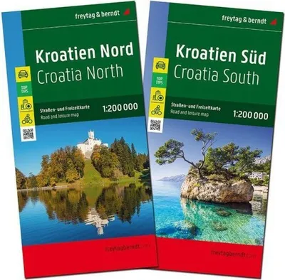 Obrázek produktu pro Chorvatsko 1:200 000 set / automapa