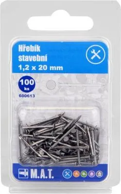 Obrázok produktu pre stavebný klinec 20x1,2mm (100ks)