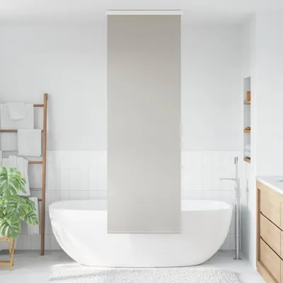 Immagine prodotto di Tenda a Rullo per Doccia Cassonetto 60x240 cm Larghezza Tessuto