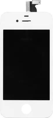 Obrázok produktu pre Kompletná jednotka LCD displeja s dotykovým panelom pre Apple iPhone 4S – biele náhradné sklo