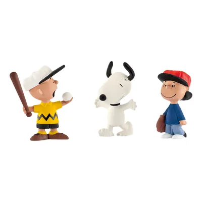 Obrázok produktu pre Schleich Peanuts Scenery Pack Baseball, Charlie Brown, Lucy, Snoopy, figúrka, Spielfigur, 22043