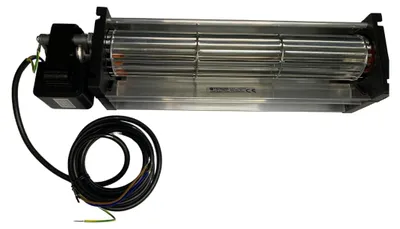 Tangentiaalventilator für Pelletöfen, 45 mm, 250 mm, 138 m³/h, 28 W