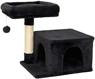 Produktbild von Krabpaal für dicke Katzen - schwarz