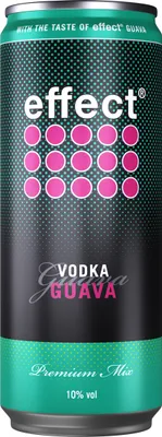 Immagine prodotto di Effect Vodka + Energy Guave 10% 0,33l