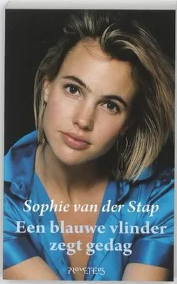 Image de Een blauwe vlinder zegt gedag