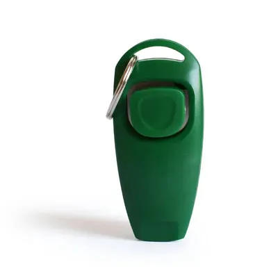 Obrázek produktu pro Clicker - Píšťalka pro psy 7,5 cm zelená