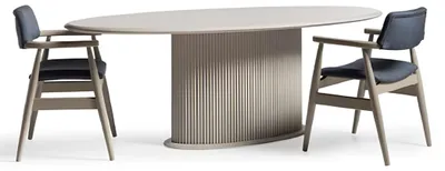 Immagine prodotto di Sedie da cucina Sedie da sala da pranzo Set di sedie in legno 2 pezzi Grigio Sedie imbottite