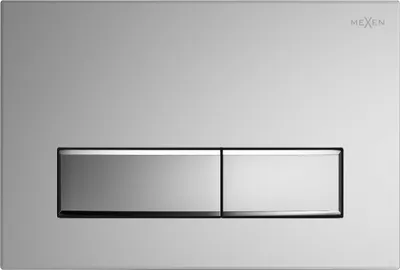 Image de Fenix 09 bouton de chasse d'eau, chrome /compatible avec Geberit Sigma UP300 et UP320/ (600901)