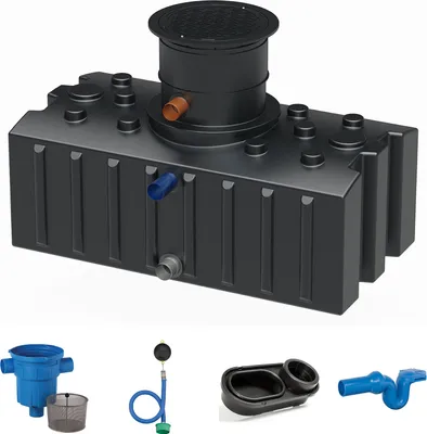 Produktbild von FLORANTIA Retentionstank flach 2000 Liter Komfort
