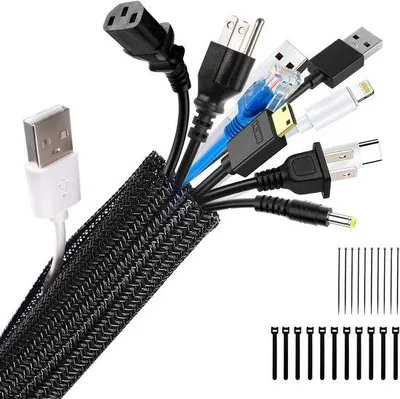 Obrázek produktu pro Černý kabel – 3 m – průměr 19 mm