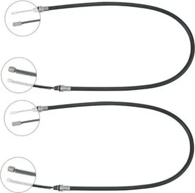Produktbild von A.B.S. Handbremsseil Seilzug Feststellbremse für SMART CITY-COUPE (450) K16626