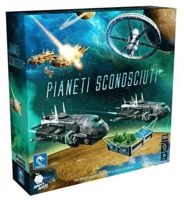 Zdjęcie produktu dla Pianeti Sconosciuti (Wydanie włoskie) – Gra planszowa – Pendragon Game Studio – 1-6 graczy – 10+