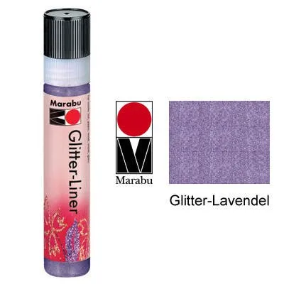 Produktbild von Marabu 1803 09 507 Glitter-Liner Glitter-Lavendel 25 ml(P)