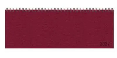 Produktbild von Tischkalender quer Professional Premium 2027 rot