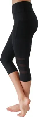 Produktbild von Dreiviertel-Leggings Schwarz für Damen – Hochwertig KP25000