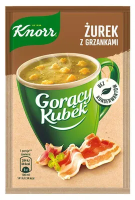 Obrázok produktu pre Żurek Knorr z grzankami 17 g