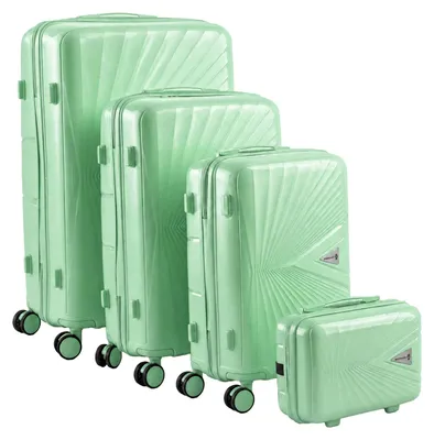 Produktbild von Berwin Reisekoffer Cryta Fresh Mint 4er Set MS-19766