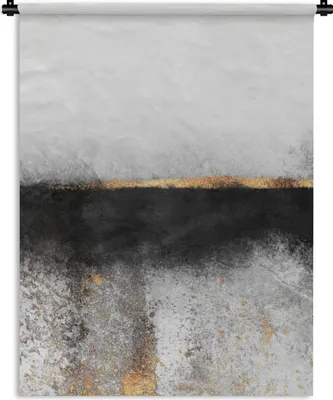 Produktbild von MuchoWow® Wandteppich Wandbehang Gold - Abstrakt - Luxus 120x160 cm Tapisserie Dekoration Wandtuch - Wohnzimmer - Moderne
