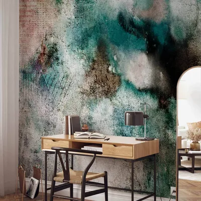Produktbild von Selbstklebende Folie Fototapete - Trace of Roman Fresco 245x175 cm Abstrakt f-A-0885-a-a
