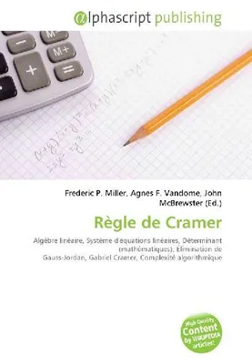 Produktbild von Cramersche Regel
