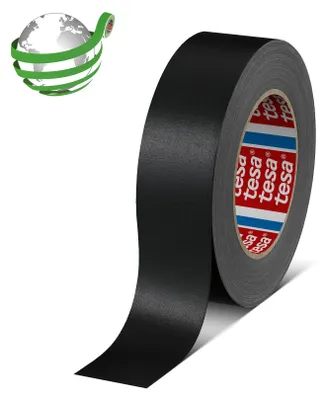 Produktbild von Tesa Gewebeklebeband 4651 Länge 50m Breite 19mm schwarz Zellwollgewebe - 04651-00504-00