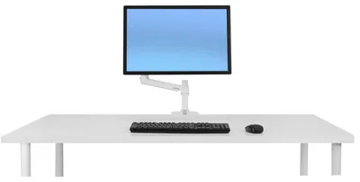Image de Ergotron LX Desk Monitor Arm - Kit de fixation (bras articulé, fixation de serrage pour table, barre, support d'extension)