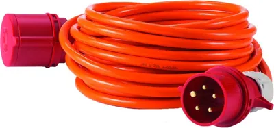 Produktbild von HEDI VKD5032Q4F Drehstrom-Verlängerung 32 A, 50 m 5x4,0 mm² mit Phasenwender