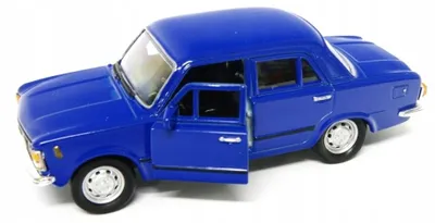 Produktbild von Welly FIAT 125p Metallmodell Blau 1:32 Spielzeugauto