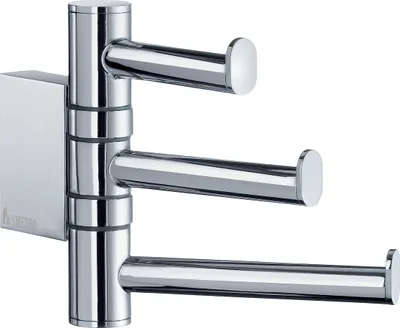 Produktbild von Smedbo AIR Dreierhaken Messing verchromt