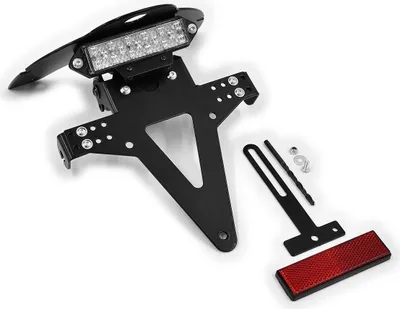 Zdjęcie produktu dla ZIEGER Classic Kompletny uchwyt tablicy rejestracyjnej kompatybilny z Suzuki SFV 650 Gladius BJ 2009-15