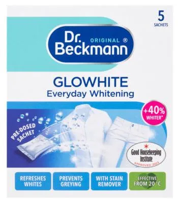 Immagine prodotto di Dr. Beckmann - Sbiancante per Bucato - Glowhite Everyday - Buste - 5x40g