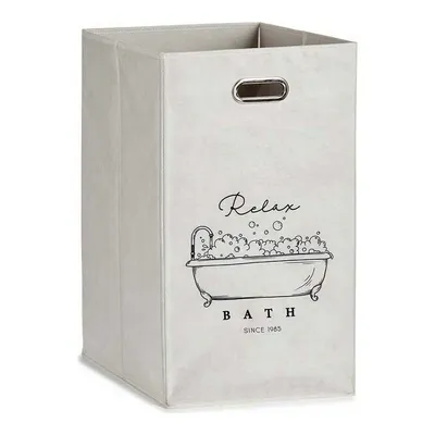 Image de Panier Berilo Relax Bath Carton blanc 60 L 35 x 57 x 35 cm Pliable