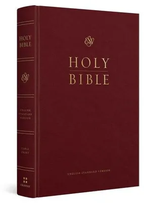 Produktbild von ESV Pew and Worship Bible, Large Print (Hardcover, Burgundy)