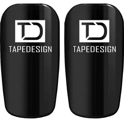 Produktbild von Tapedesign Mini Pro Schienbeinschoner - Schwarz | Größe: ONE SIZE