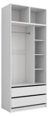 Obrázok produktu pre Šatníková skriňa Vicco Elmo biely 50 x 40 cm Sada 3 ks, Model 61359