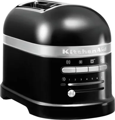 Produktbild von Kitchenaid 5KMT2204EOB Artisan 2 Scheiben Toaster Onyx Schwarz