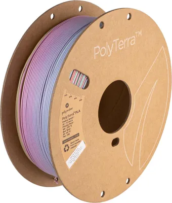 PLA Gradient Filament 1,75 mm, 1 kg, Pastell-Regenbogen