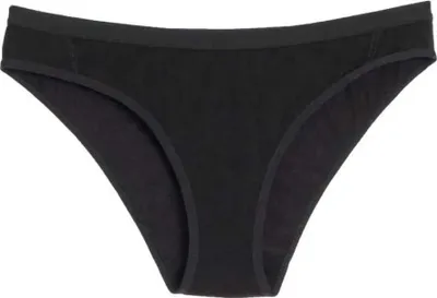 Produktbild von Icebreaker 103164001 L, Bikini-Höschen, Weiblich, Schwarz, Einfarbig, L, Slim fit
