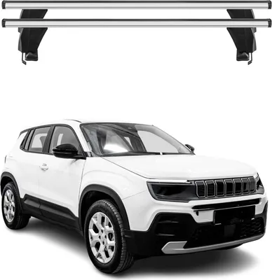 Immagine prodotto di Portapacchi Menabo per Jeep Avenger 2023-2025 grigio alluminio 2 pezzi