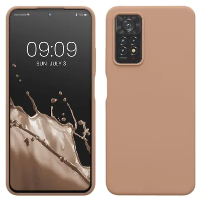 Produktbild von kwmobile Handyhülle für Xiaomi Redmi Note 11 Pro / Note 11 Pro (5G) / Note 12 Pro (4G) Hülle - Case Silikon - Kabelloses Laden - Schutzhülle Cover in