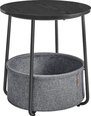 Immagine prodotto di Tavolo contenitore Vasagle Moris nero/grigio