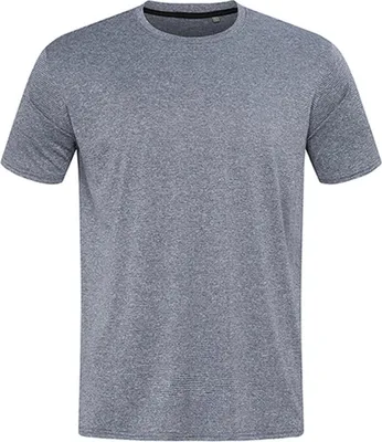 Produktbild von Stedman ST8830 | Herren Shirt Recycled Sports-T Move - Farbe: Denim Heather - Größe: L